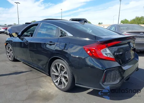 2017 Honda Civic Si из США, поврежденный, VIN 2HGFC1E51HH706138